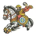 Cossack tattoo design idea