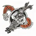 Cossack tattoo design idea