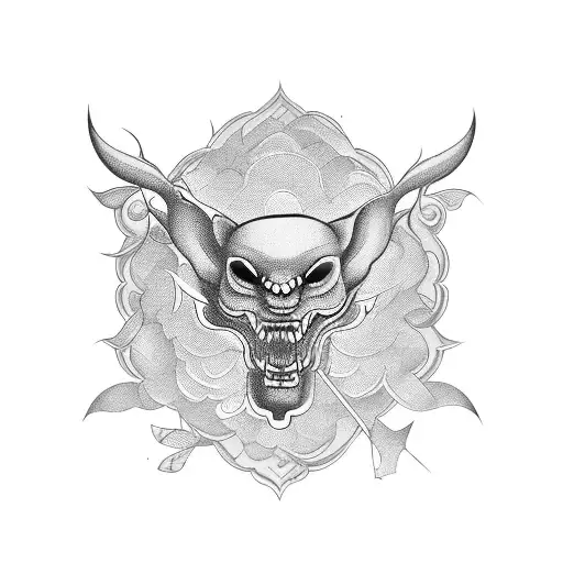 vietnam type tattoo design idea