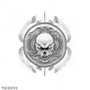 vietnam type tattoo design idea