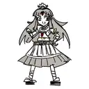 Aztec princess  tattoo design idea