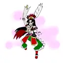 Aztec princess  tattoo design idea