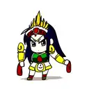 Aztec princess  tattoo design idea