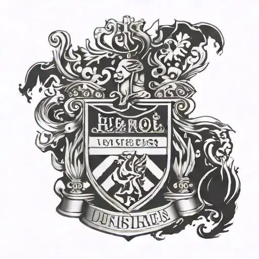 Blackwork "Manchester United , Rotterdam , Hip Hop..." Tattoo Idea