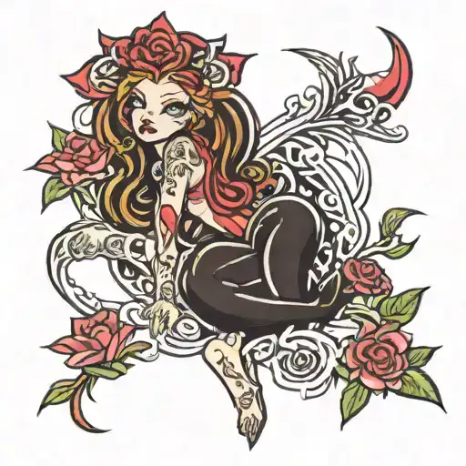 slut 4 u tattoo design idea