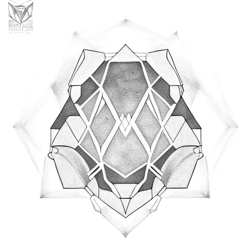 Mass effect, N7, abstract, hexagon, paragon,  tattoo design idea
