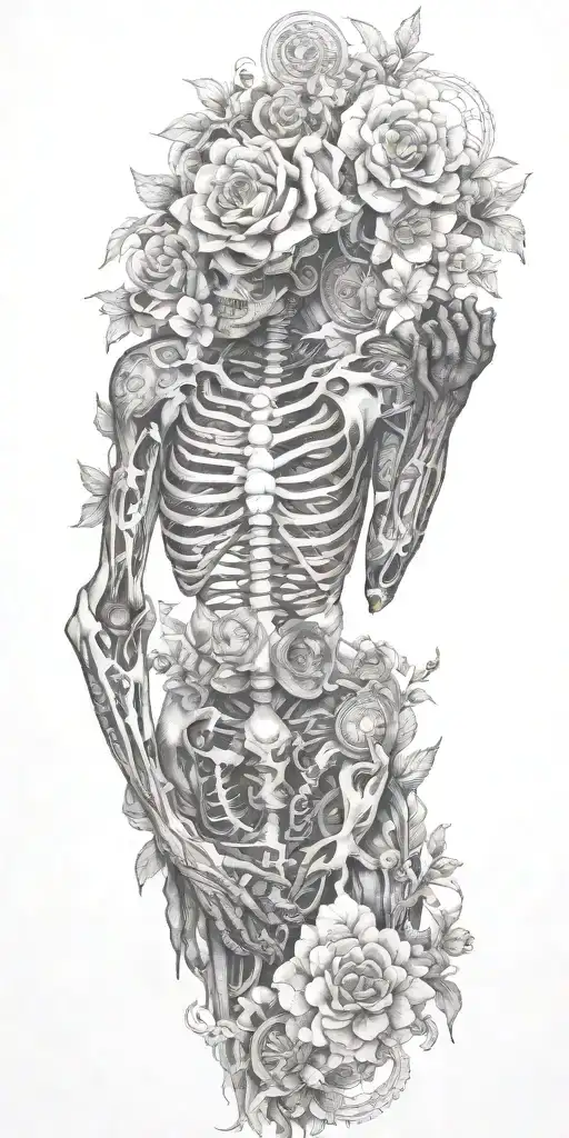 tool esque tattoo inspired tattoo design idea