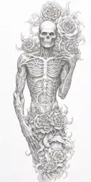 tool the band esque tattoo inspired tattoo design idea