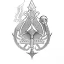 Ace of Spades tattoo design idea