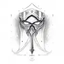 Ace of Spades tattoo design idea