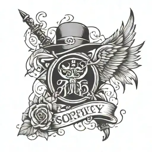 sobriety new begginings tattoo design idea