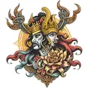 suryaputra karna tattoo design idea