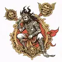 suryaputra karna tattoo design idea