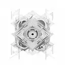 audio cassette tattoo design idea