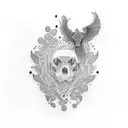 audio cassette tattoo design idea