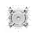 audio cassette tattoo design idea