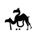 Camel with the soccer world cup tattoo design idea