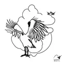 ibis tattoo design idea