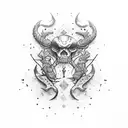 337 Cajun Outlaws tattoo design idea