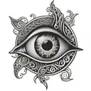 tool lateralus eye tattoo design idea