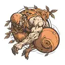 Sisyphus tattoo design idea