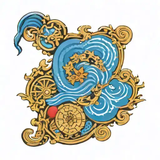 Camino de Santiago de Compostela tattoo design idea