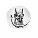 Ra and anubis  tattoo design idea