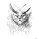 natus vincere tattoo design idea