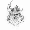 natus vincere tattoo design idea