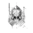natus vincere tattoo design idea