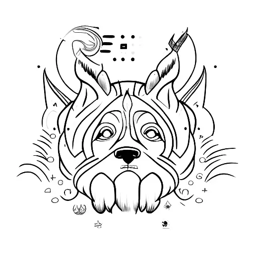 Foroz & Smokey tattoo design idea