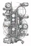 telecom engineer tattoo design idea