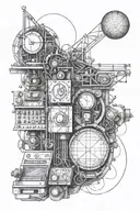telecom engineer tattoo design idea