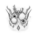 Hollow Knight Nail tattoo design idea