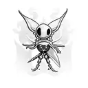 Hollow Knight Nail tattoo design idea