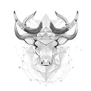 Taurus constellation  tattoo design idea