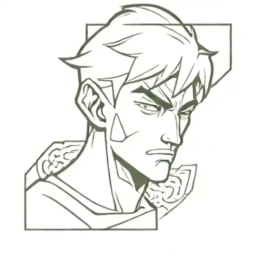 might guy 8 gates tattoo design idea