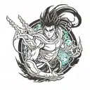 might guy 8 gates tattoo design idea