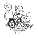 foo fighters  tattoo design idea