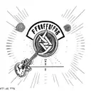 foo fighters  tattoo design idea