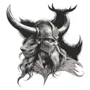 Norse mythology tattoo design idea