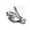 the hand JOJO'S tattoo design idea