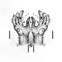 the hand JOJO'S tattoo design idea