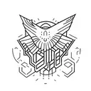 talking to myself - sleeping with sirens tattoo design idea