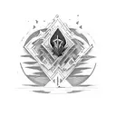 talking to myself - sleeping with sirens tattoo design idea