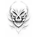 talking to myself - sleeping with sirens tattoo design idea