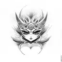 rias gremory tattoo design idea