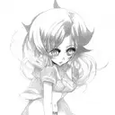 rias gremory tattoo design idea