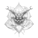 John Constantine symbols tattoo design idea