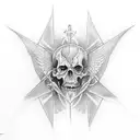 John Constantine symbols tattoo design idea